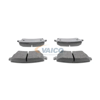 Billede af VAICO V10 8176 Bremseklodser Q+, original equipment manufacturer quality bagaksel Inkl. slidadvarselskontakt VOLKSWAGEN: Multivan 5 (7HM
