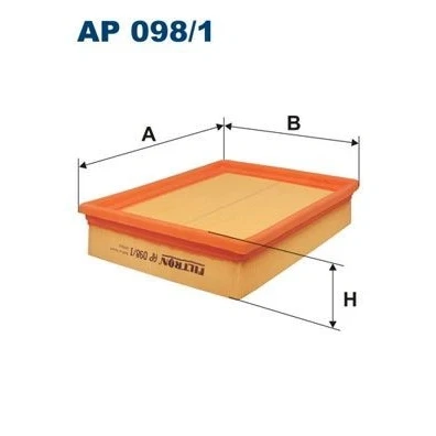 Billede af FILTRON AP 098/1 Luftfilter 52 191 235 Filterindsats