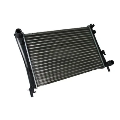 Billede af THERMOTEC D73009TT Radiator Aluminium, plastik til køretøjer med/uden klimaanlæg 342 500 23 manuelt gear Mekanisk fuget køleripper FORD: FIESTA 6