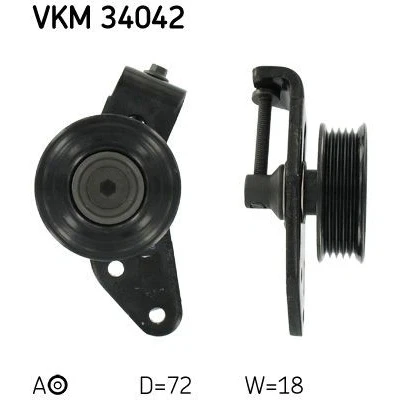 Billede af SKF VKM 34042 Strammehjul