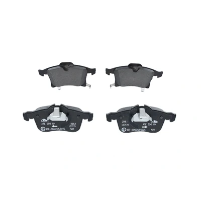 Billede af ATE Ceramic 13.0470 7179.2 Bremseklodser uden indbygget slid advarselskontakt, med akustisk advarsel for OPEL: Zafira B, Astra H Caravan