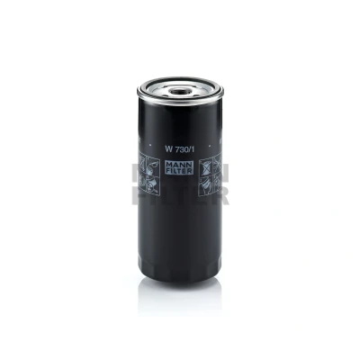 Billede af MANN filter W 730/1 Oliefilter 3/4 16 UNF med en returløbs stop ventil Påskruet AUDI: 80 B4 Sedan, Avant