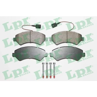Billede af LPR 05P1997 Bremseklodser med skruer FIAT: Ducato III Ladvogn / Chassis, Bus, Van