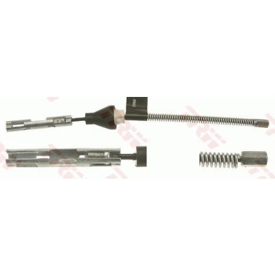Billede af TRW GCH3028 Håndbremsekabel 175 Tromlebremse FORD: FIESTA 5, Fusion Stationcar, Focus Mk1 Hatchback, MAZDA: 2 Hatchback