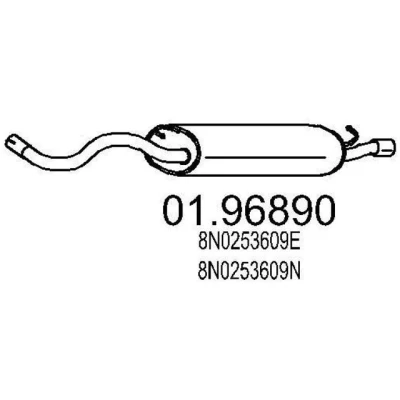Billede af MTS 01.96890 Lydpotte 1390