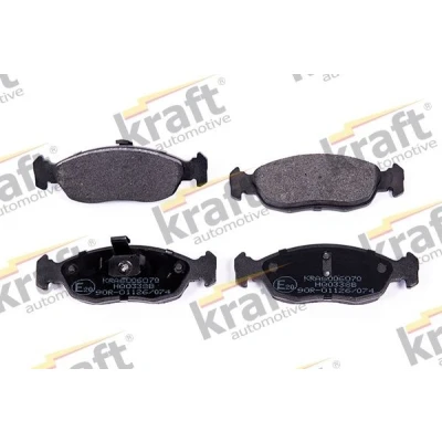 Billede af KRAFT 6006070 Bremseklodser foraksel PEUGEOT: 106 II Hatchback, 306 Cabriolet, CITROËN: Saxo Hatchback