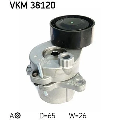 Billede af SKF VKM 38120 Strammehjul MERCEDES BENZ: E klasse T modell, SLK, C Sedan