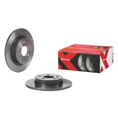 Billede af BREMBO 08.B357.1X Bremseskiver 268 12 5 fuldstændigt, hullet coatet med skruer OPEL: Astra J Sports Tourer, Hatchback, Mokka / X