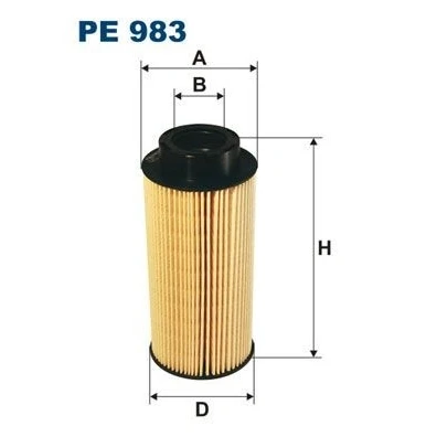 Billede af FILTRON PE 983 Brændstoffilter Filterindsats