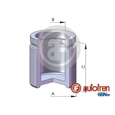 Billede af AUTOFREN SEINSA D02556 Stempel, bremsekaliper 54 FIAT: Grande Punto Hatchback, Barchetta, FORD: FIESTA 5, ALFA ROMEO: 156 Sportwagon