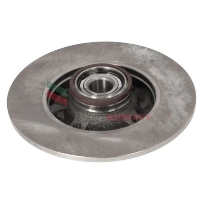 Billede af DACO Germany 600602 Bremseskiver 250 9 4 fuldstændigt med ABS sensorring, hjulleje PEUGEOT: 207 SW, 2008 Stationcar, 208 I Hatchback