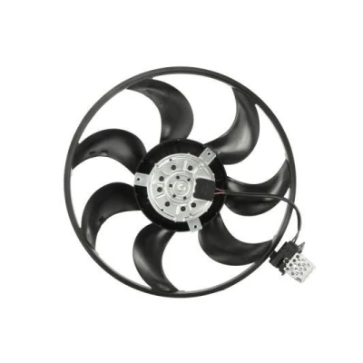 Billede af THERMOTEC D8W048TT Køleventilator 400mm 12V 250W med kølerventilatorramme (karm) SKODA: Fabia 2, VOLKSWAGEN: Polo V Hatchback