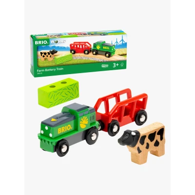 Billede af Brio Tog Farm battery train Legetøj og Gadgets
