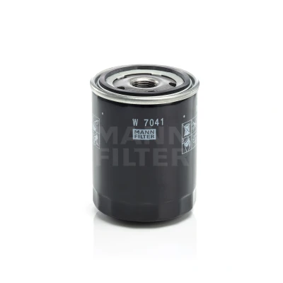 Billede af MANN filter W 7041 Oliefilter 3/4 16 UNF 1B med en returløbs stop ventil Påskruet NISSAN: Skyline Coupe, Pick Up, 200SX