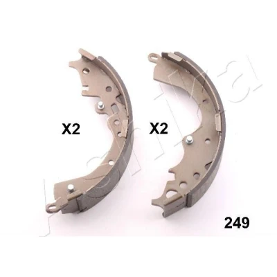 Billede af ASHIKA 55 02 249 Bremsebakker bagaksel 255 52,2 TOYOTA: HIACE 4 Kasten