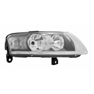 Billede af TYC 20 0685 05 2 Forlygter højre H7, H1 med pærefatning, uden elektromotor AUDI: A6 C6 Allroad, Sedan, Avant