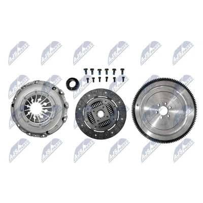 Billede af NTY NZS VW 001 Kobling med koblingstrykplade svinghjul, koblingsskive, udrykkerleje AUDI: A4 B6 Avant, A6 C5 Sedan, Avant