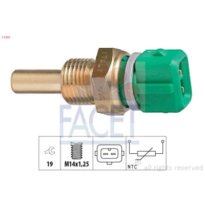 Billede af FACET 7.3204 Sensor, kølevæsketemp. Made in Italy OE Equivalent