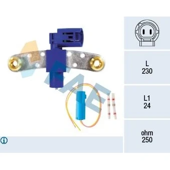 Billede af FAE 79320 Impulsensor 2 med monteringsvejledning RENAULT: CLIO 2, LAGUNA