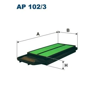 Billede af FILTRON AP 102/3 Luftfilter 39 149 341 Filterindsats HONDA: Accord 7 Limousine, Tourer