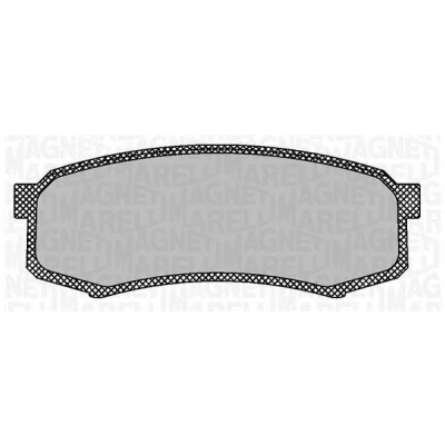Billede af MAGNETI MARELLI 363916060705 Bremseklodser TOYOTA: Land Cruiser 80, HILUX 3 Pick up, Prado 120, MITSUBISHI: PAJERO 4