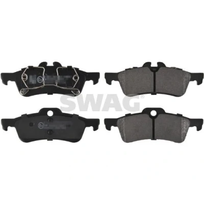 Billede af SWAG 11 91 6469 Bremseklodser bagaksel Forberedt til slidindikator MINI: Hatchback, Cabriolet