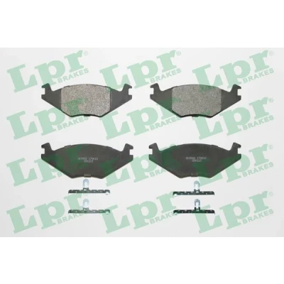 Billede af LPR 05P223 Bremseklodser VOLKSWAGEN: GOLF 3, 2, Jetta SEAT: Ibiza 2