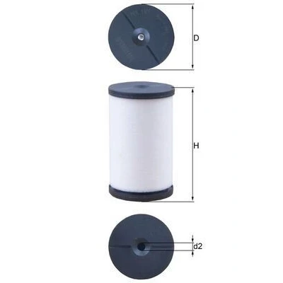 Billede af MAHLE ORIGINAL HX 191 Automatfilter VOLKSWAGEN: Touran II, Caddy 3, Golf 6, SKODA: Superb II Stationcar, Octavia 3 Combi, III Stationcar