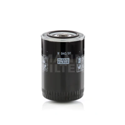 Billede af MANN filter W 940/91 Oliefilter M 24 X 1.5 6H med en returløbs stop ventil Påskruet