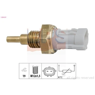 Billede af EPS 1.830.351 Olietemperatur Føler M12x1,5 Made in Italy OE Equivalent
