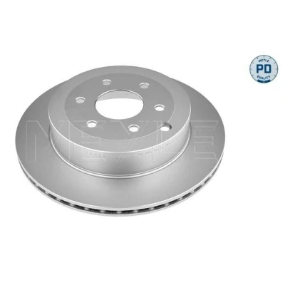 Billede af MEYLE 015 523 0047/PD Bremseskiver bagaksel 308 18 6 114,3 ventileret Zink lamel belagt MERCEDES BENZ: X klasse, NISSAN: NP300 Navara Pick up