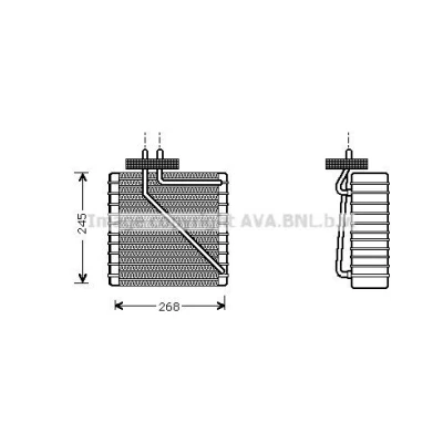 Billede af PRASCO FDAK289 Kompressor FS10 R 134a