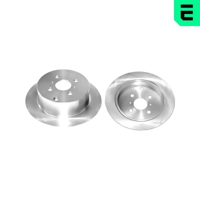 Billede af OPTIMAL BS 8106C Bremseskiver bagaksel 269 9,3 4/7 fuldstændigt coatet TOYOTA: Corolla IX Hatchback, Yaris I Station Wagon