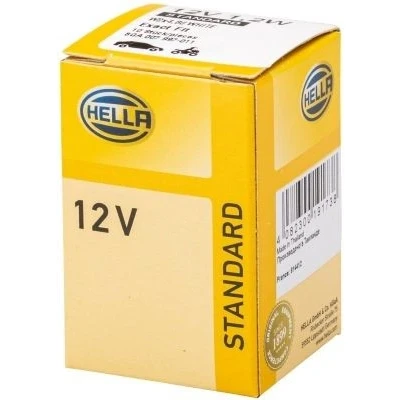 Billede af HELLA 8GA 007 997 011 Pære, instrumentbelysning 12 Sokkelpærer W2x4.6d Halogen