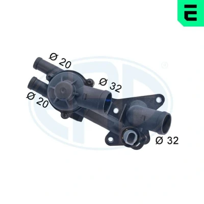 Billede af ERA 350578A Termostat 80 med pakning sensor plastik hus VOLKSWAGEN: GOLF 6, Passat B7 Variant, Touran I, SEAT: Ibiza 4 Sportcoupe,