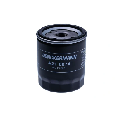 Billede af DENCKERMANN A210074 Oliefilter 3/4&quot; 16 UNF Påskruet filter FORD: FIESTA 6, Focus 2 Kombi, MONDEO 4 Turnier, VOLVO: V70 3, V50, V60 I