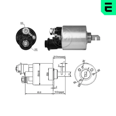Billede af ERA ZM1608 Magnetafbryder, starter