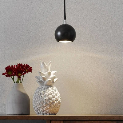 Billede af SLV Light Eye Ball pendel sort/krom