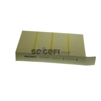 Billede af PURFLUX AH343 Kabinefilter Pollenfilter 199 142 30 SUZUKI: Splash, OPEL: Agila B