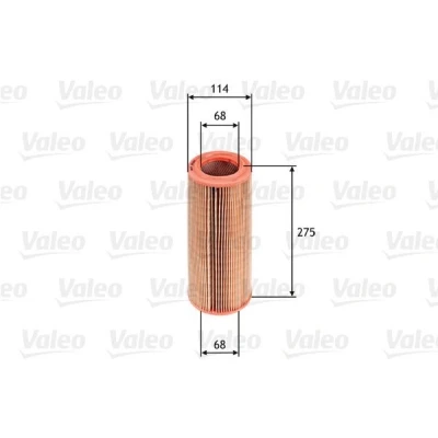 Billede af VALEO 585634 Luftfilter 275 114 Filterindsats FIAT: Punto II Hatchback