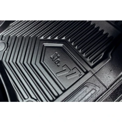 Billede af FROGUM No. 77 77427341 Gulvmåttesæt TPE (termoplastisk elastomer) foran og bagved 3 sort Skrædderlavet TESLA: Model Y