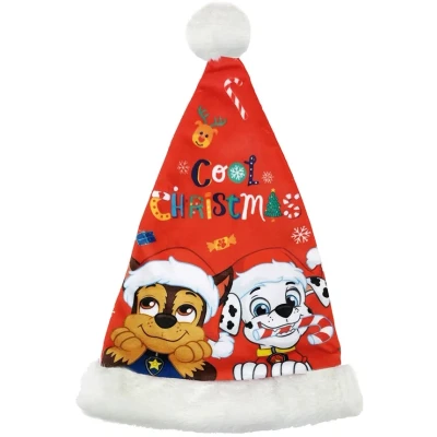 Billede af The Paw Patrol Julemandshat Friendship Børns 37 cm