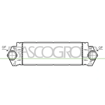 Billede af PRASCO VG917N002 Intercooler med lynkobling VOLKSWAGEN: Multivan 5 (7HM, 6, Transporter
