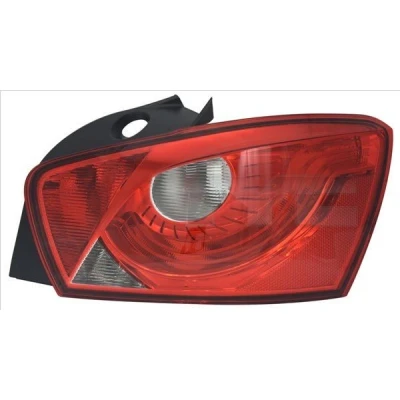 Billede af TYC 11 12300 2 Baglygter venstre røggrå uden lampeholder SEAT: Ibiza 4