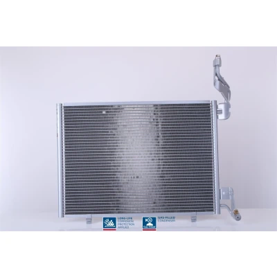 Billede af NISSENS 940107 Kondensator uden tørrer Aluminium 540 R 134a FORD: FIESTA 6