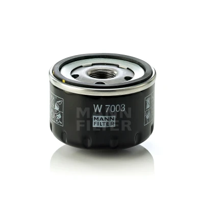 Billede af MANN filter W 7003 Oliefilter M 20 X 1.5 med en returløbs stop ventil Påskruet FIAT: 500 Hatchback, Panda III BRAVO 2