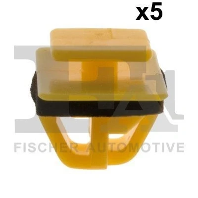 Billede af FA1 89 40005.5 Clips, side /beskyttelseslister gul KIA: Picanto I, II