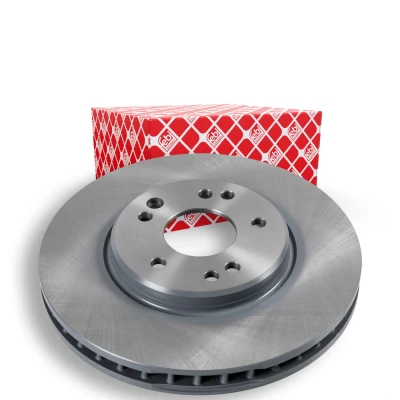 Billede af FEBI BILSTEIN 10686 Bremseskiver foraksel 300 28,3 5 112 indvendigt ventileret coatet MERCEDES BENZ: W124 Sedan, 190, SL Cabriolet