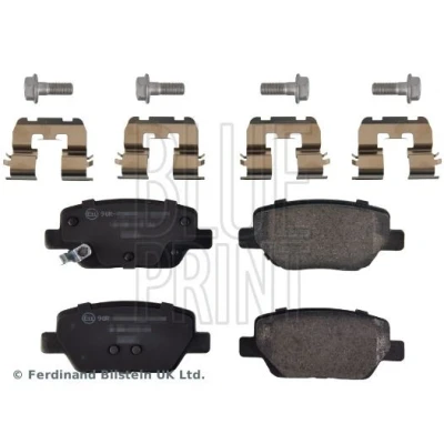 Billede af BLUE PRINT ADBP420038 Bremseklodser bagaksel med akustisk advarsel for slid befæstelsesmateriale FIAT: Tipo Stationcar