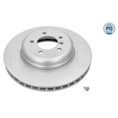 Billede af MEYLE 383 521 1003/PD Bremseskiver foraksel 348 30 5 120 ventileret Zink lamel belagt højkarboniseret med skruer BMW: Touring, Sedan, 6 Coupe